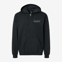 Unisex Softstyle® Midweight Full-Zip Hooded Sweatshirt Thumbnail
